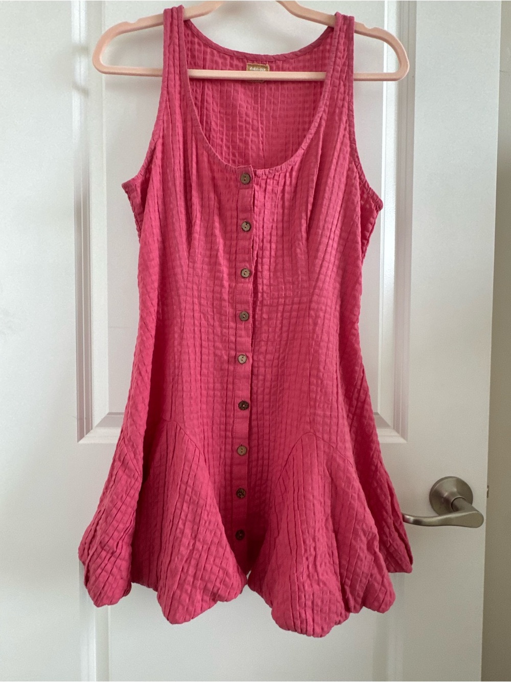 Free People Button-Front Dress